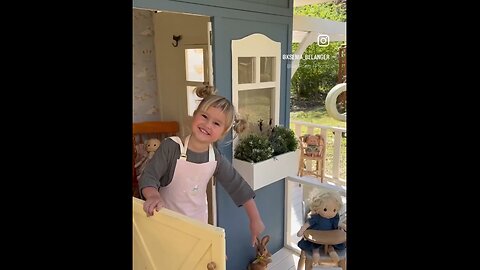 This Little Homemaker Has Great Parents