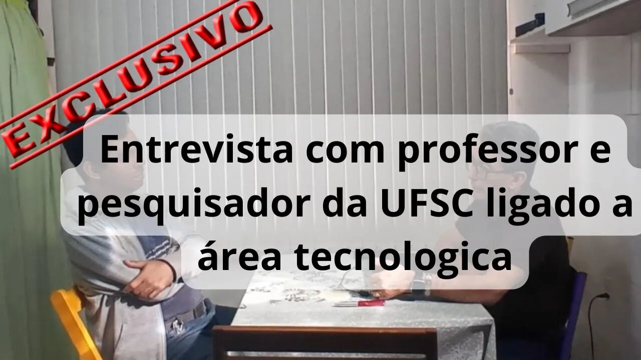 Entrevista Exclusiva: Professor da UFSC Discute Tecnologia de Prevenção a Catástrofes, AI, e outras.