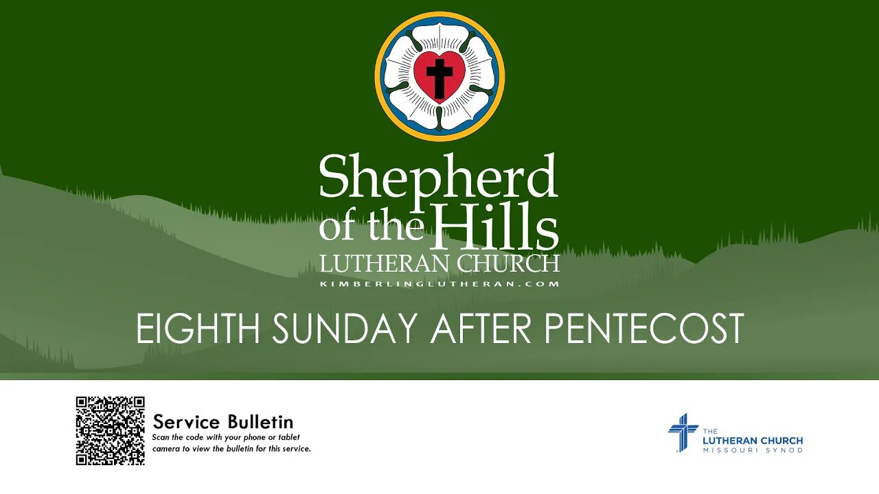 2023-07-23 - EIGHTH SUNDAY AFTER PENTECOST