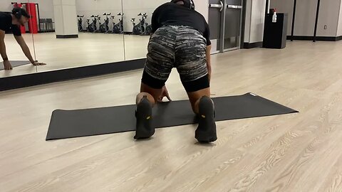 Reverse Push up Hip Extension