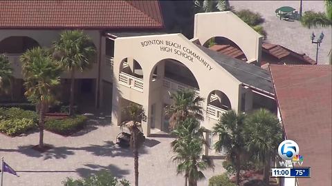 Unsubstantiated threat to Boynton school
