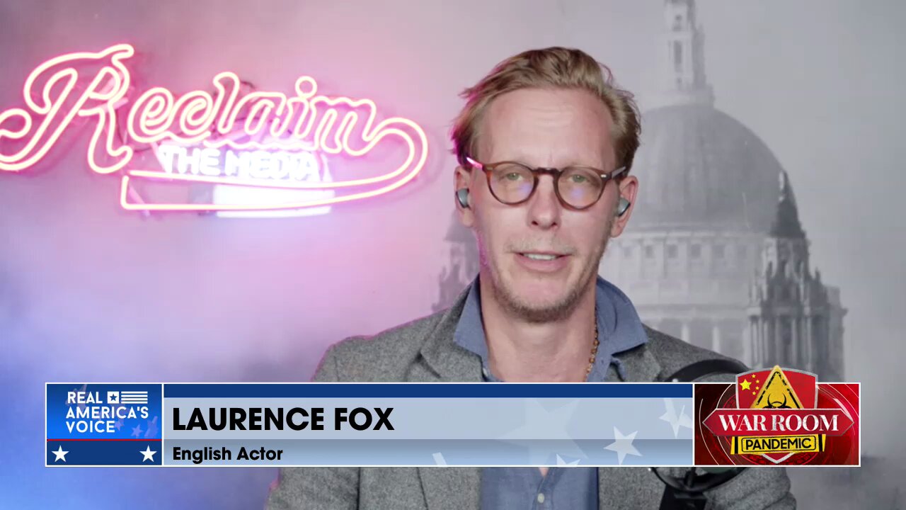 Laurence Fox Discusses Filming 'My Son Hunter' and Spreading the Truth on The Biden Crime Family