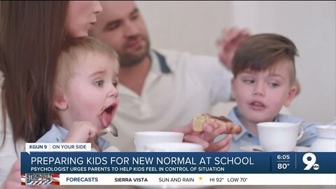 Preparing for back to school in 'new normal': making kids feel in control of change