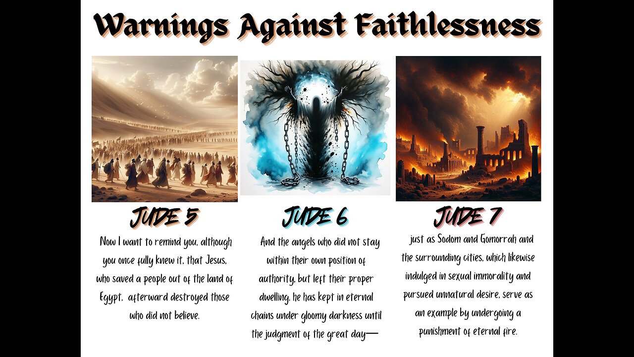 Warnings Against Faithlessness