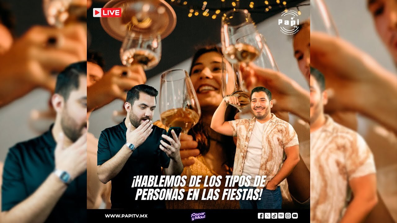 Hablemos de los tipos de personas en las fiestas | | ¡Oscar y Mau!