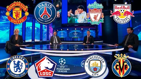 UCL Round Of 16 Man United vs PSG , Chelsea vs Lille, Liverpool vs Salzburg, Man City vs Villarreal