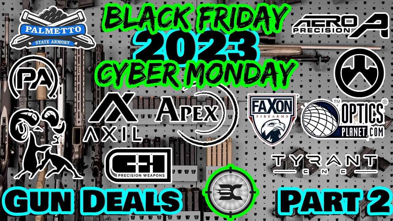 Black Friday/Cyber Monday Gun deals // Part 2