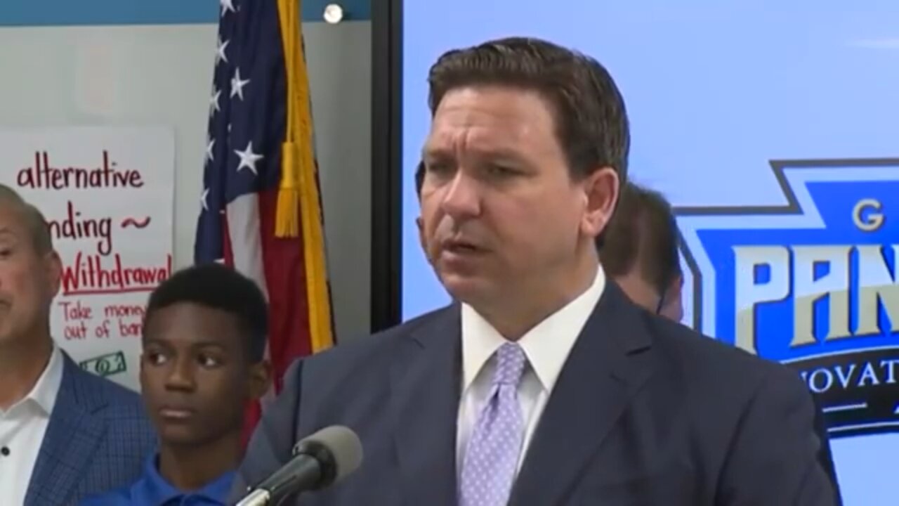 Gov. DeSantis declares Sarasota swimmer winner over transgender athlete