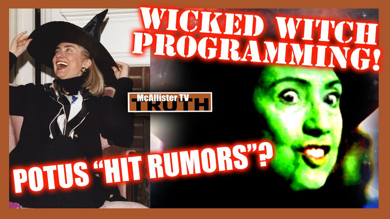 POTUS ASSASSINATION RUMORS! WICKED WITCH PROGRAMMING! BLOOD DRINKING RITUALS!