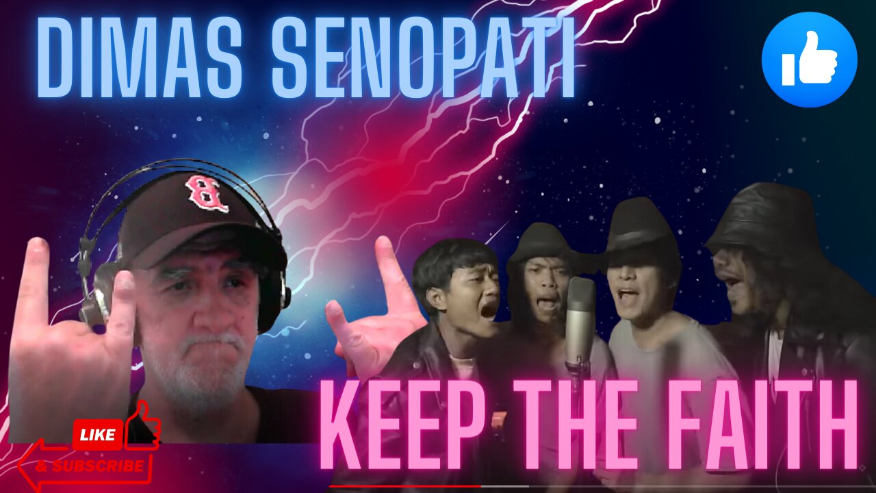 DIMAS SENOPATI Bon Jovi - Keep The Faith (Acoustic Cover) REACTION #dimassenopatireaction