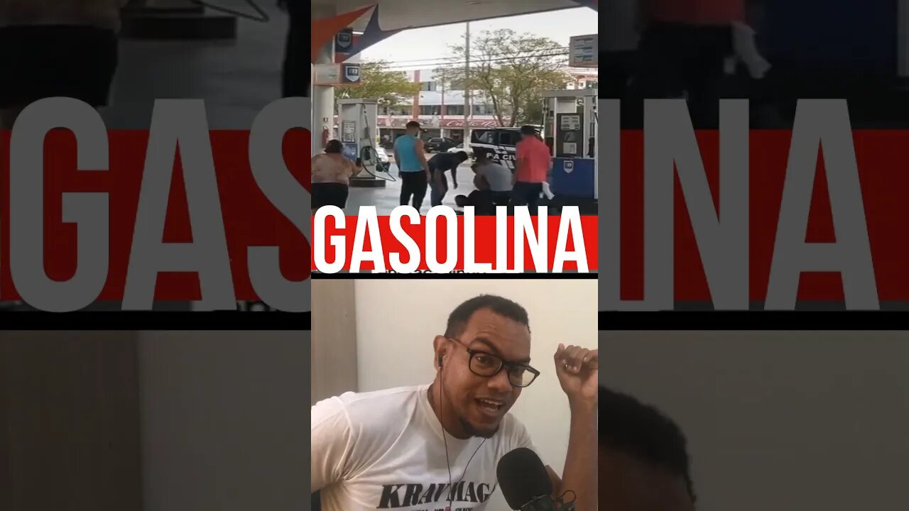 GASOLINA NO POSTO #defesapessoal #segurança #kravmaga #combate #esporte #luta#gasolina #posto #mma