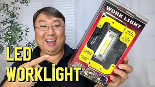 Super Bright Portable LED Work Light Review