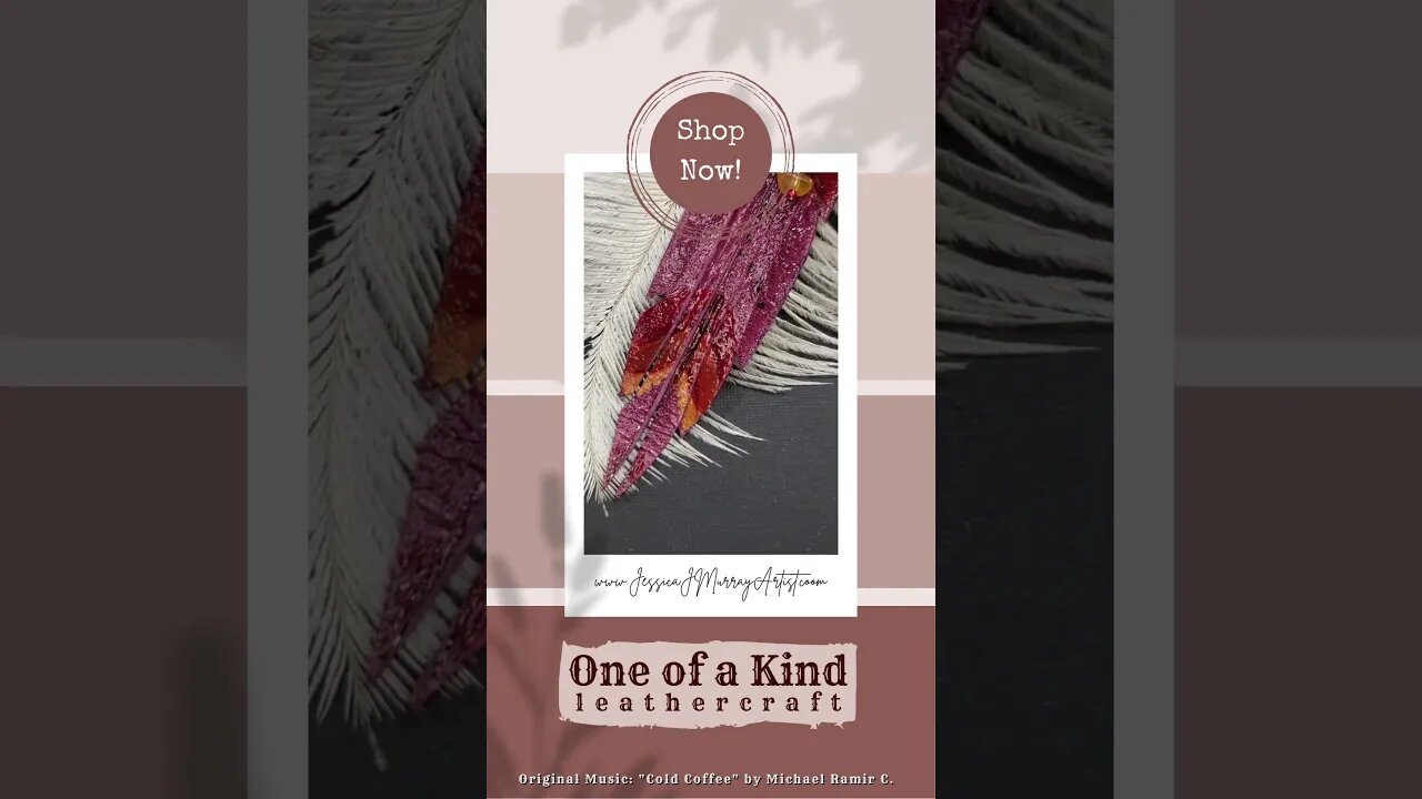 INDIAN SUMMER, 6 inch leather feather earrings