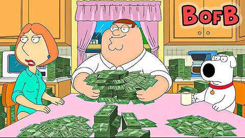 "FAMILY GUY" - WON THE LOTTERY 10 000 000$