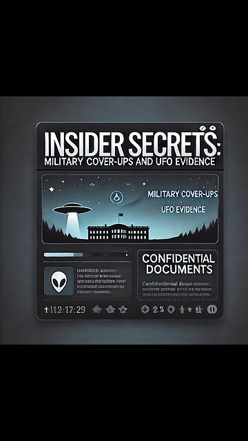 Insider Secrets: Military Cover-Ups and UFO Evidence 🤫👽