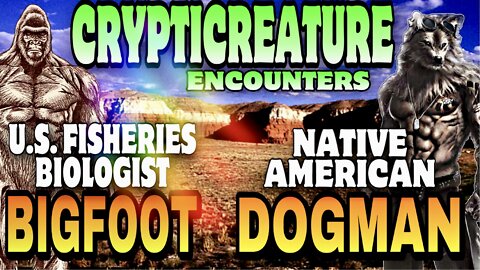 Encounter with BIGFOOT DEEP in the WILDERNESS!!