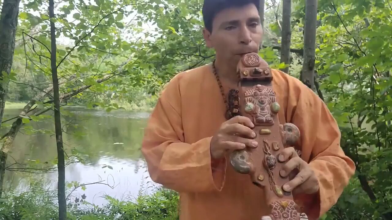 Mayan Temple flute