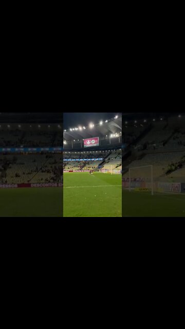 Filho do Cano fazendo gol no Maracanã