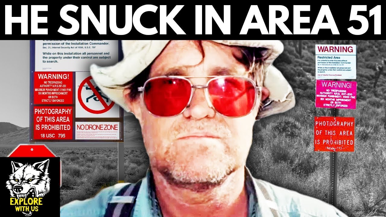 Man Sneaks In & Survives Inside Area 51 His Story Is UNBELIEVABLE!