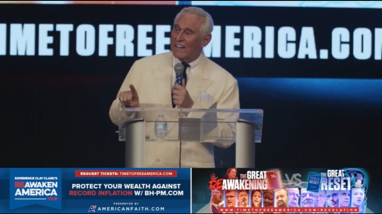 Roger Stone | The Great Reset Versus The Great ReAwakening
