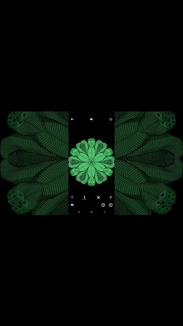 Tangle app on Android: perfect symmetry #29