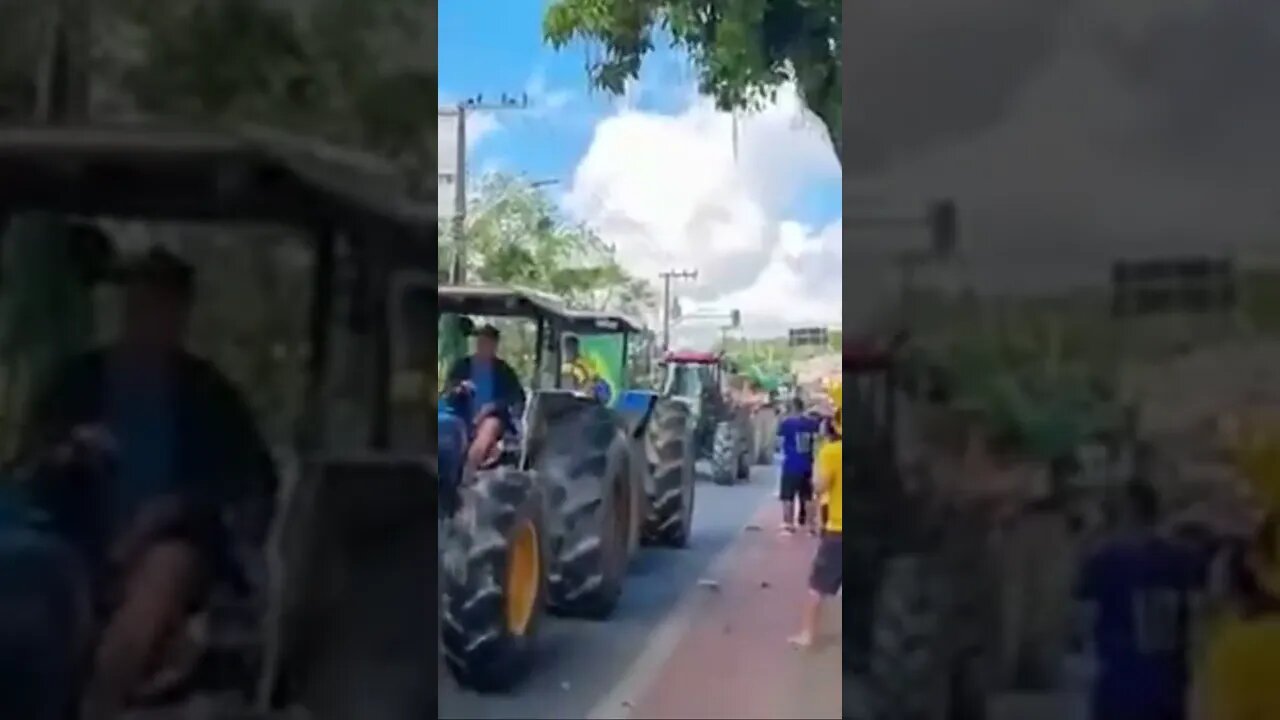 🇧🇷 Brasil - Batallones de tractoristas se unen a los camioneros