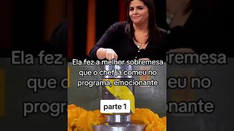 Ela era mãe solteira de gêmeas, foi para o masterchef e emocionou a todos #comida #masterchefbrasil