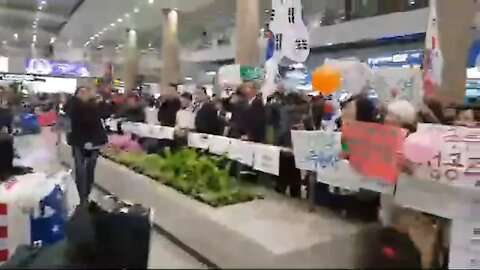 ★[태평TV] 171105-1 [태극기 군대 미국원정단 귀국]