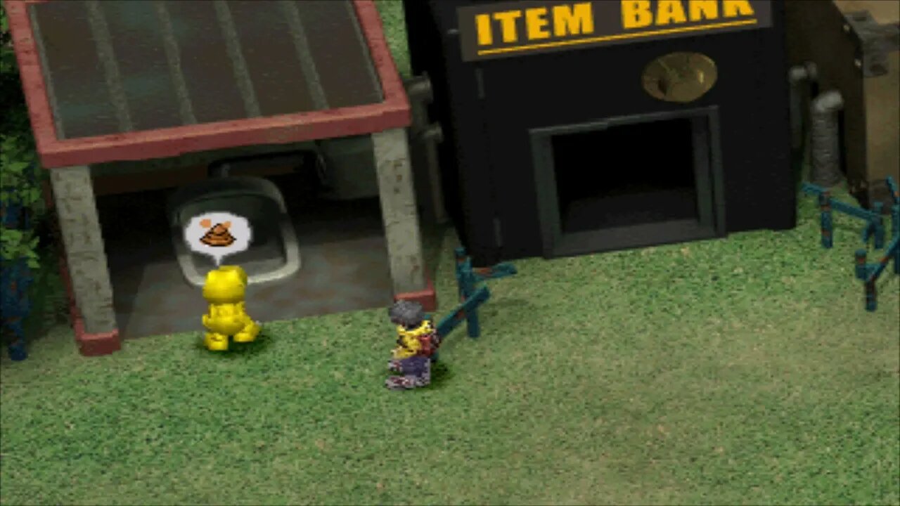 Agumon Bathroom Break