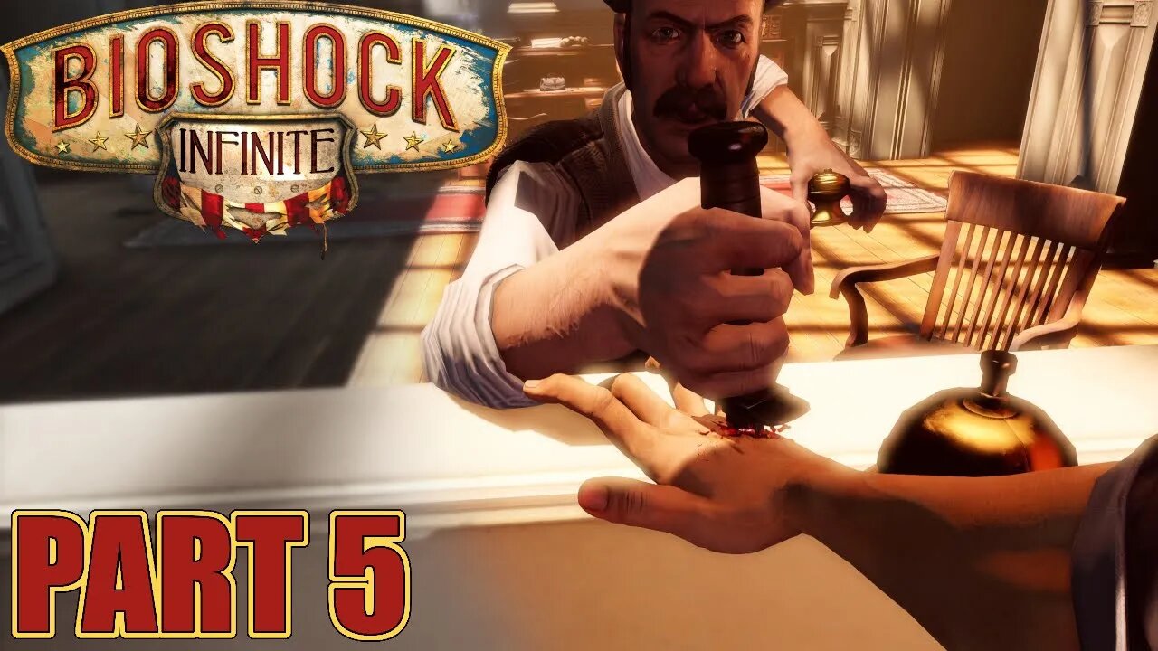 🎮 Let's Play 🎮 Bioshock Infinite Part 5 - Elizabeth Witnesses Death? Not So Pleasant in Columba!