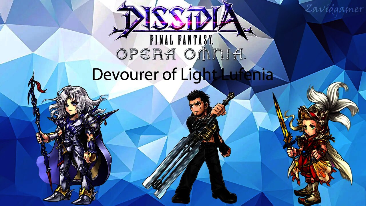 DFFOO GL Devourer of Light Lufenia (Cecil Paladin, Gladiolus, OK) 57 turns Ramza Friend