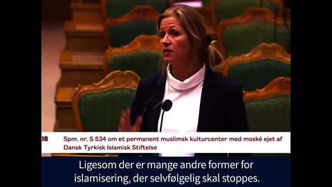 Dansk Folkeparti UDSTILLER Mette Frederiksen og Socialdemokratiets forsøg på at islamisere Danmark!