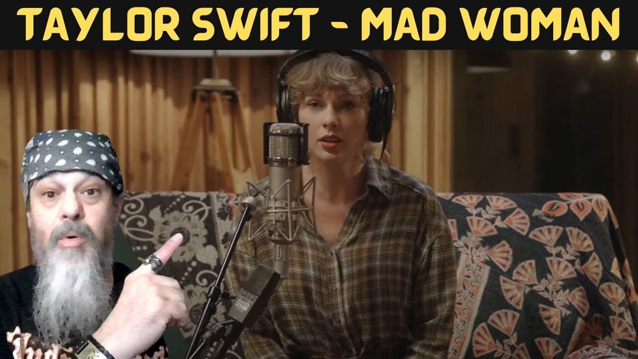 OKAY... I'M SCARED! - (REACTION) - Taylor Swift - "Mad Woman" (the long pond studio sessions)