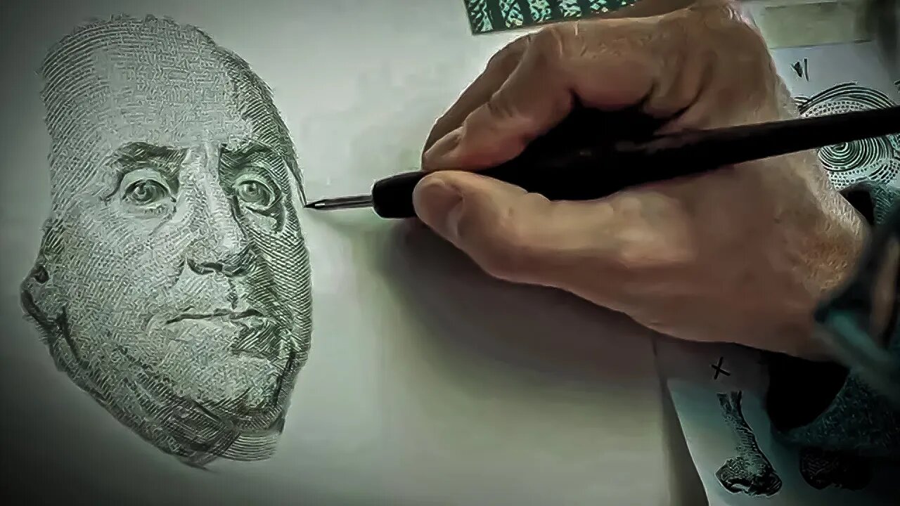 Artista Com Qi 220 Desenha Dinheiro Tão Real Que Pode Enganar A Todos