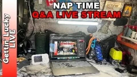 VanlifePLUS - NAP TIME Q&A LIVE STREAM | On Borrowed Time!