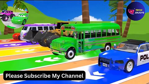 Cartoon Funny Compeition | Giant Duck, Monkey, Piglet, chicken | Transfiguration funny animal 2024