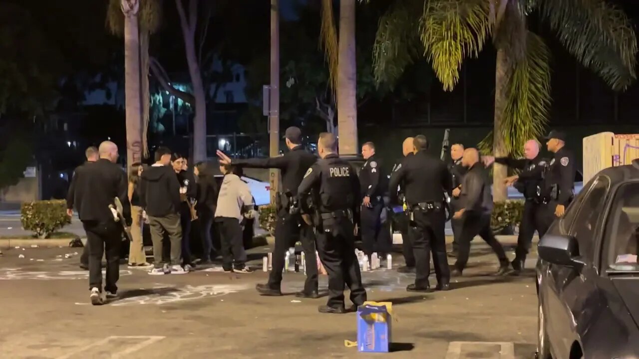 Hawthorne PD Break Up Fight At Memorial