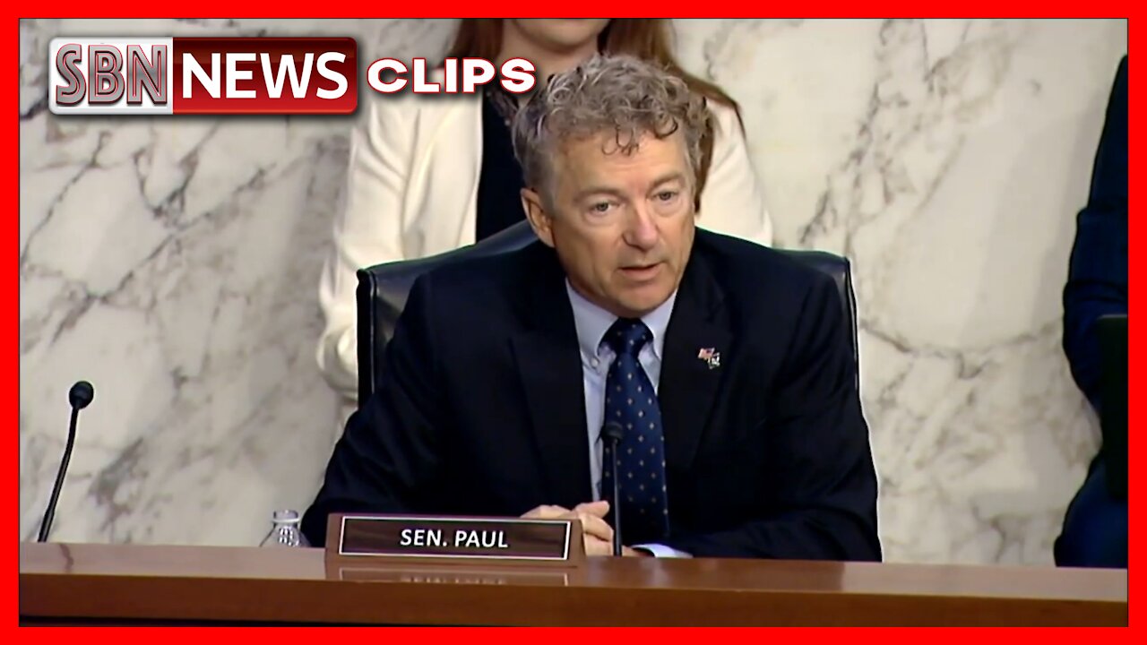 You, Sir, Are the One Ignoring Science': Rand Paul Battles Becerra Over Covid-19 Rules - 4161