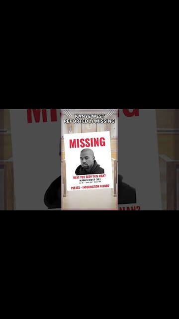 Kanye West Is Seemingly Missing While Being Sued For Lack Of Payment #shorts