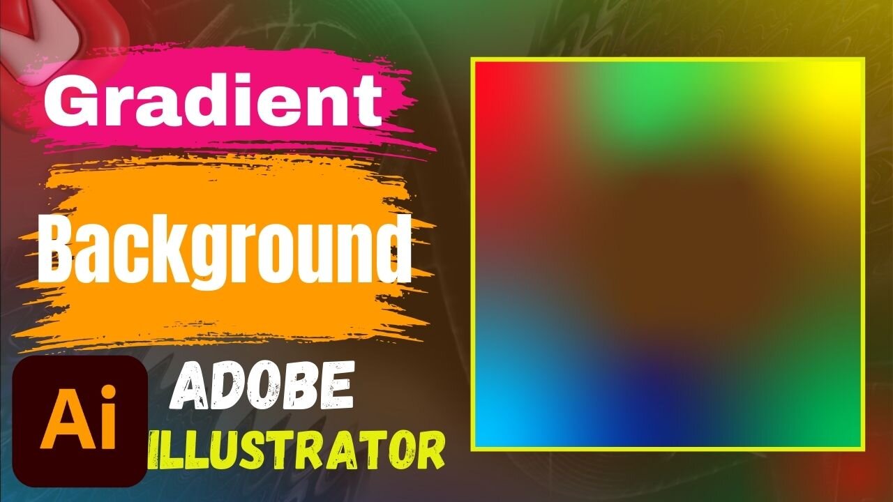 How to Create a Smooth Gradient Background in Adobe Illustrator Beginner Tutorial