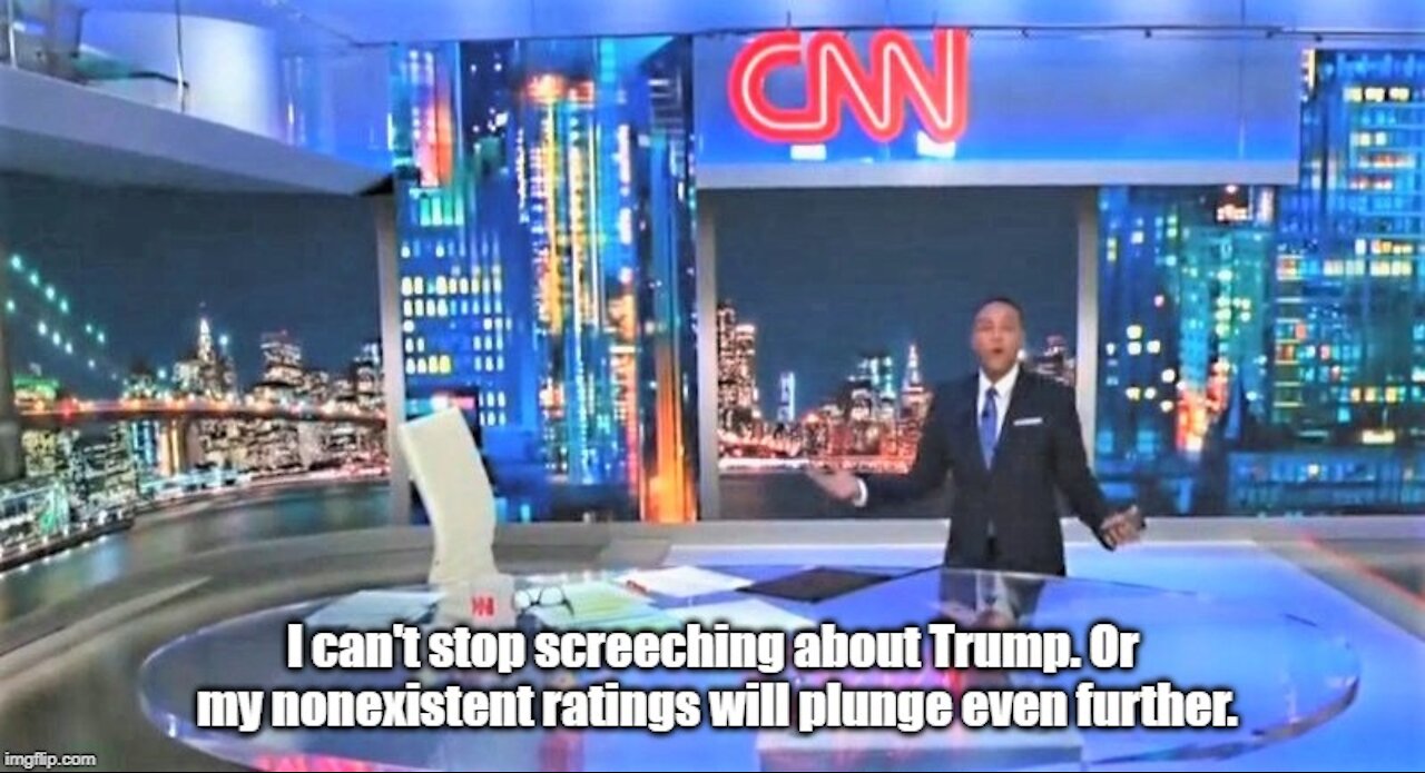 CNN's Don Lemon mocks Trump while showing off new studio