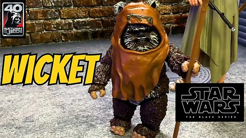 Star Wars Ewok Wicket-Return of the Jedi 40th Anniversary Action Figure Review