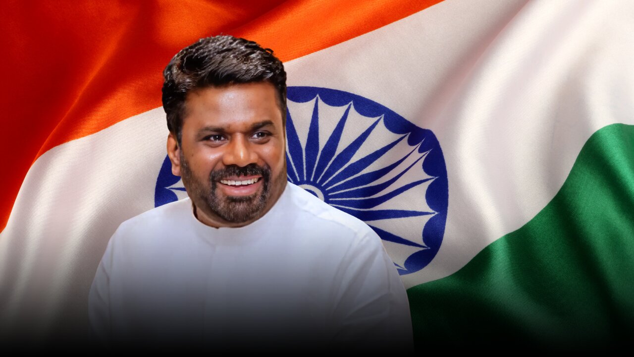 Indian Oficials Welcome Sri Lankan President Anura Kumara Dissanayake