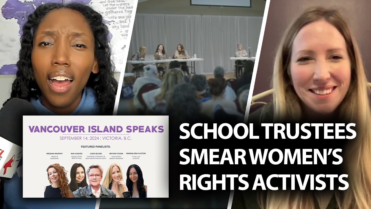 Woke school trustees smear actual feminists, embrace cancel culture