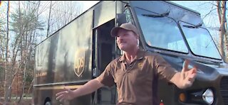 Vermont 14-year-old dresses up as UPS driver for Halloween