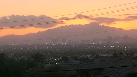 Did you see tonight's Las Vegas sunset? Check this out! 12.12.2024 #follow #lasvegas #travel #fyp