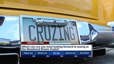 Which cars are you most looking forward to seeing at the Woodward Dream Cruise?