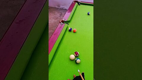 Amazing Trick: Shot Real Snooker Billiard Trick Shot #shorts