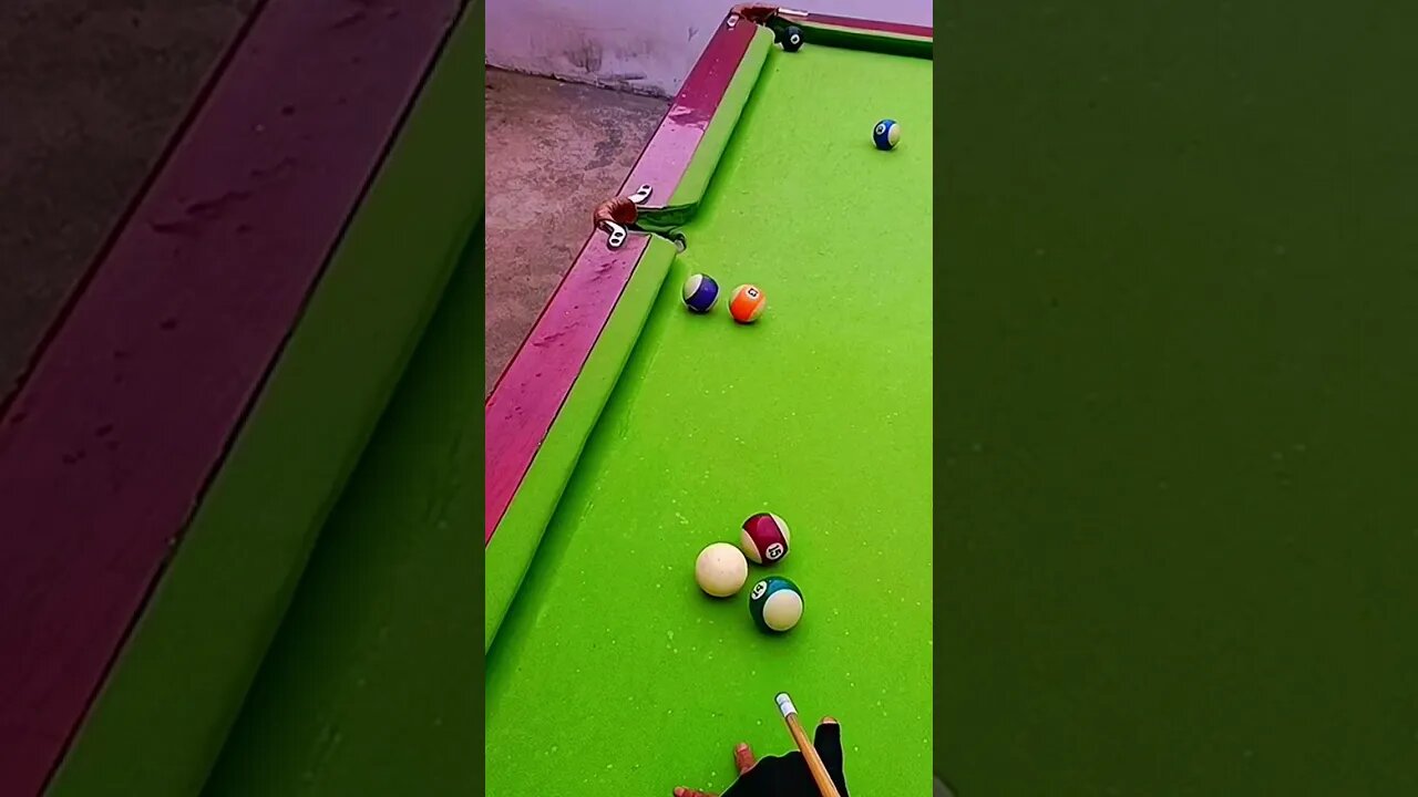 Amazing Trick: Shot Real Snooker Billiard Trick Shot #shorts