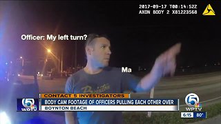 Caught on camera: Police major pulled over for speeding by Boynton Beach officer